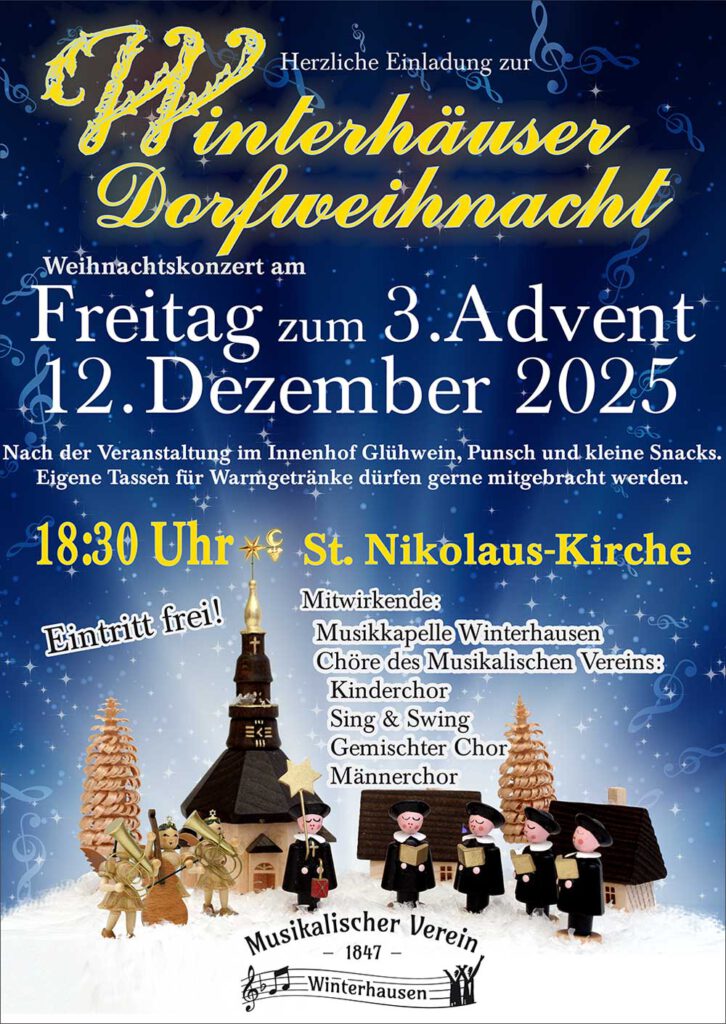 Musikalischer Verein Dorfweihnacht 2025